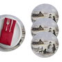 Hermia Set de 4 Salvamanteles Individuales Multicolor